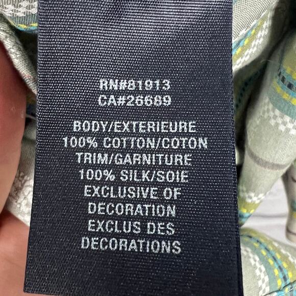 Robert Graham Mens XL Designer Wearable Art Maximalist Button Flip Cuff Shirt - Picture 8 of 13